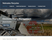 Tablet Screenshot of nebraskarecycles.com